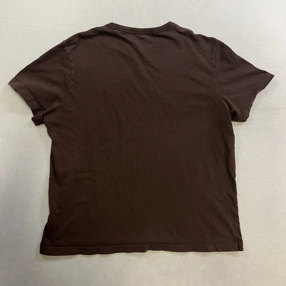 Vintage Urban Up Pipeline T-Shirt Mens Size XL Brown Distressed Y2K Short Sleeve